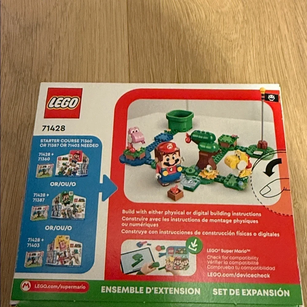 Lego Super Mario Yoshis’ Eggcellent forest 71428 new in sealed Box 107 pieces